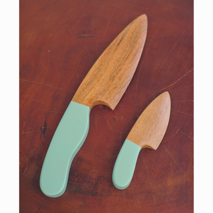 Chopping Board with Mini Knife and a Big Knife