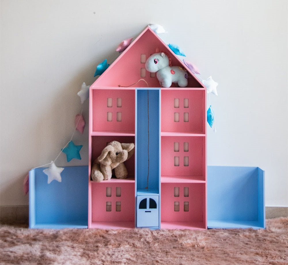 Wooden Dollhouse - Step into the world of Pretend Play!