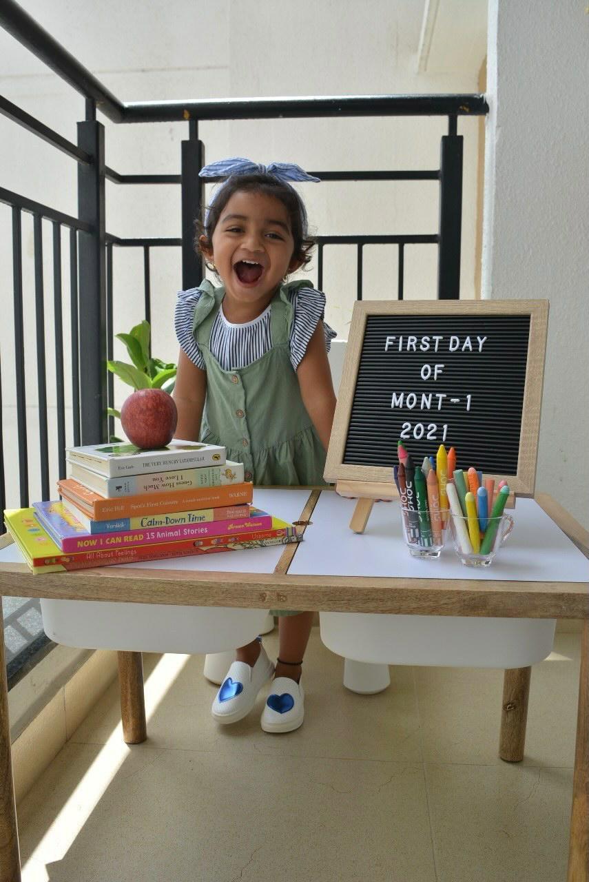 Sensory Table | Flisat Table for Toddlers | Activity Table with Bins and White board | Sensory Development Play | Montessori Inspired | Sand Play | Water Play | Child Safe | Non Toxic Paints