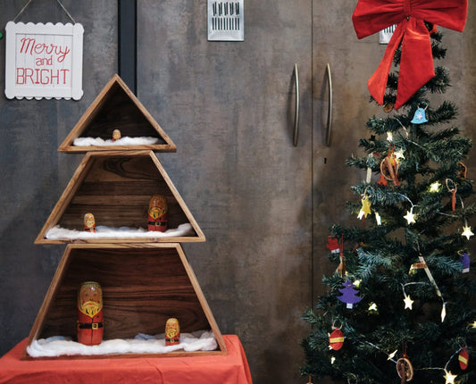 Christmas Tree Book Shelf - House of Zizi